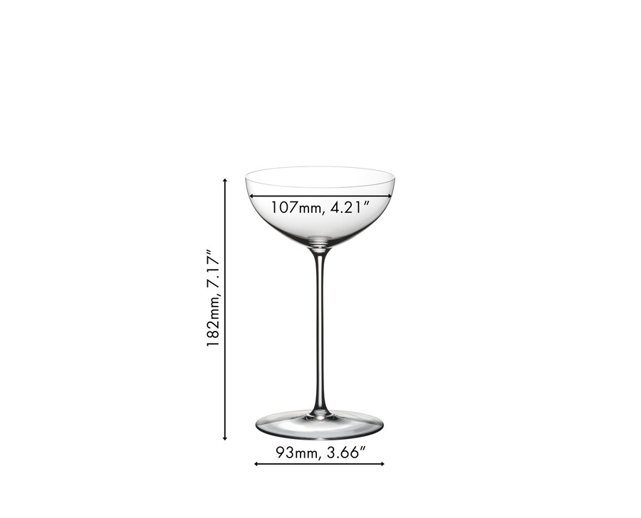 riedel superleggero coupé cocktail moscato