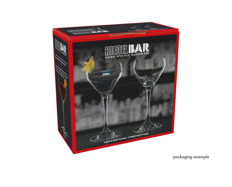 riedel getränkespezifische gläser nick nora glas