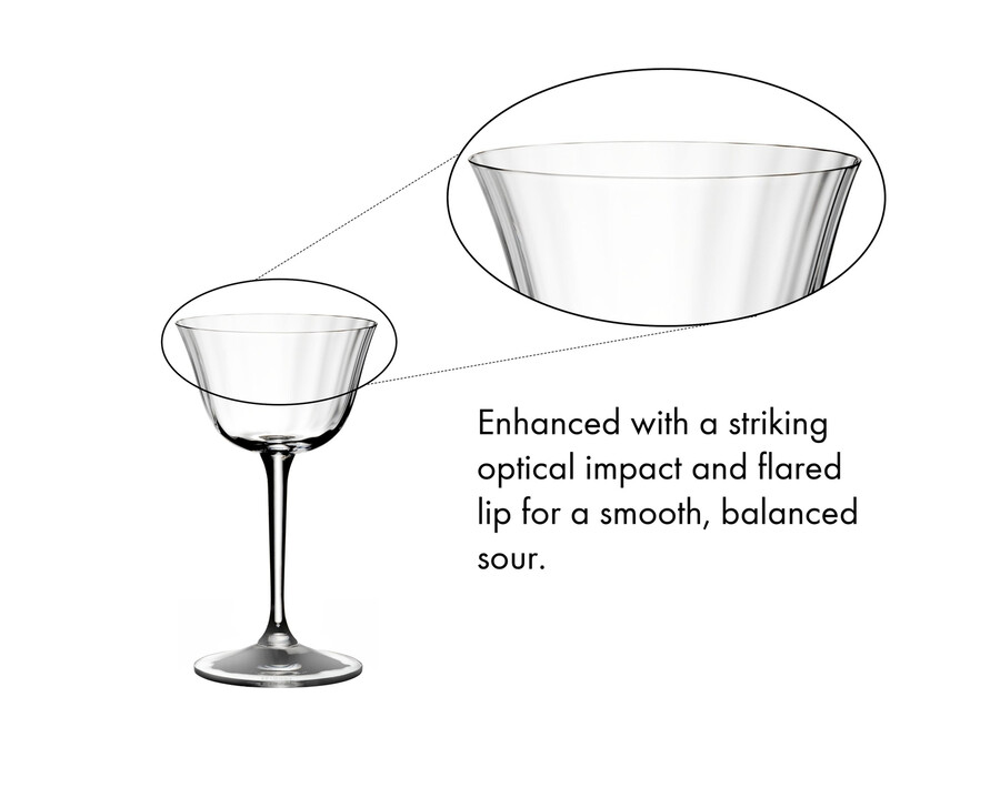 riedel getränkespezifische gläser sour glass optik
