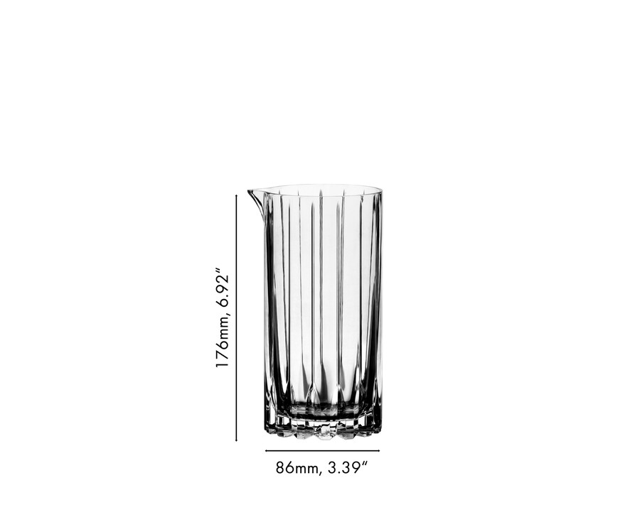riedel getränkespezifisches glas rührglas