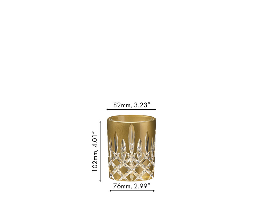 riedel laudon tumbler - gold