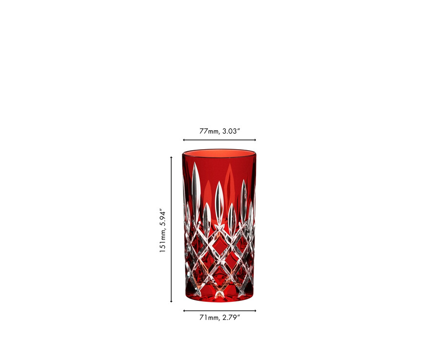 riedel laudon highball - rot