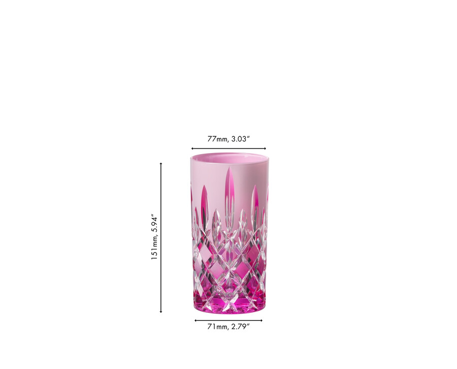 riedel laudon highball - rosépink