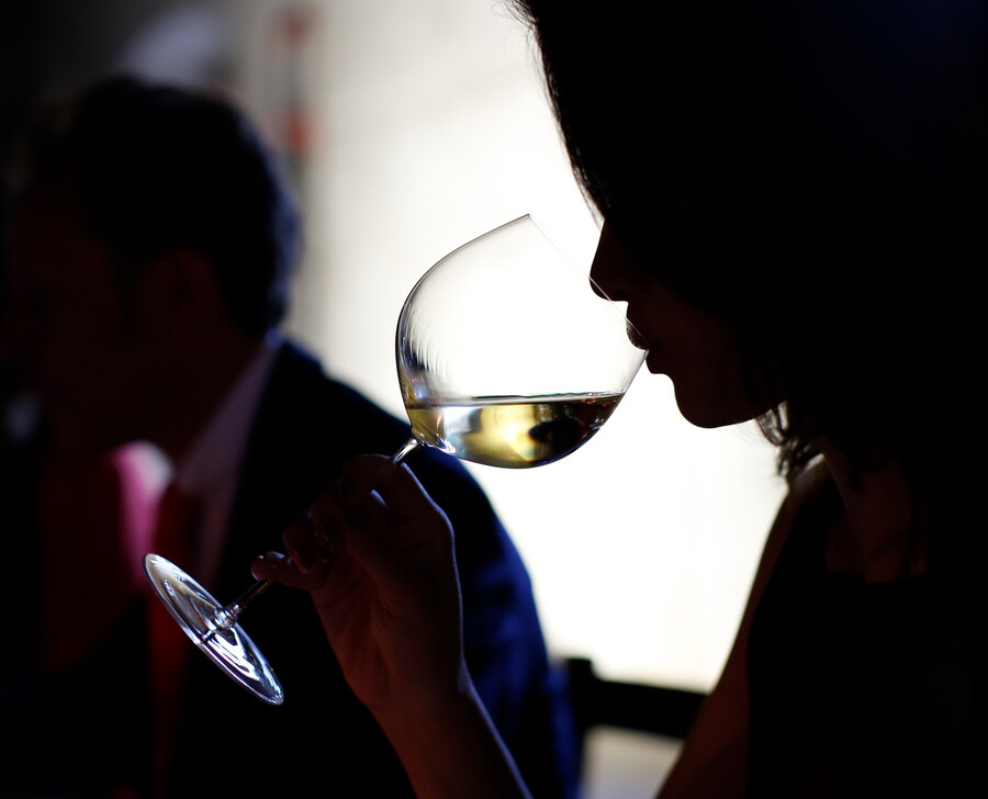 riedel superleggero im eichenfass gereifter chardonnay