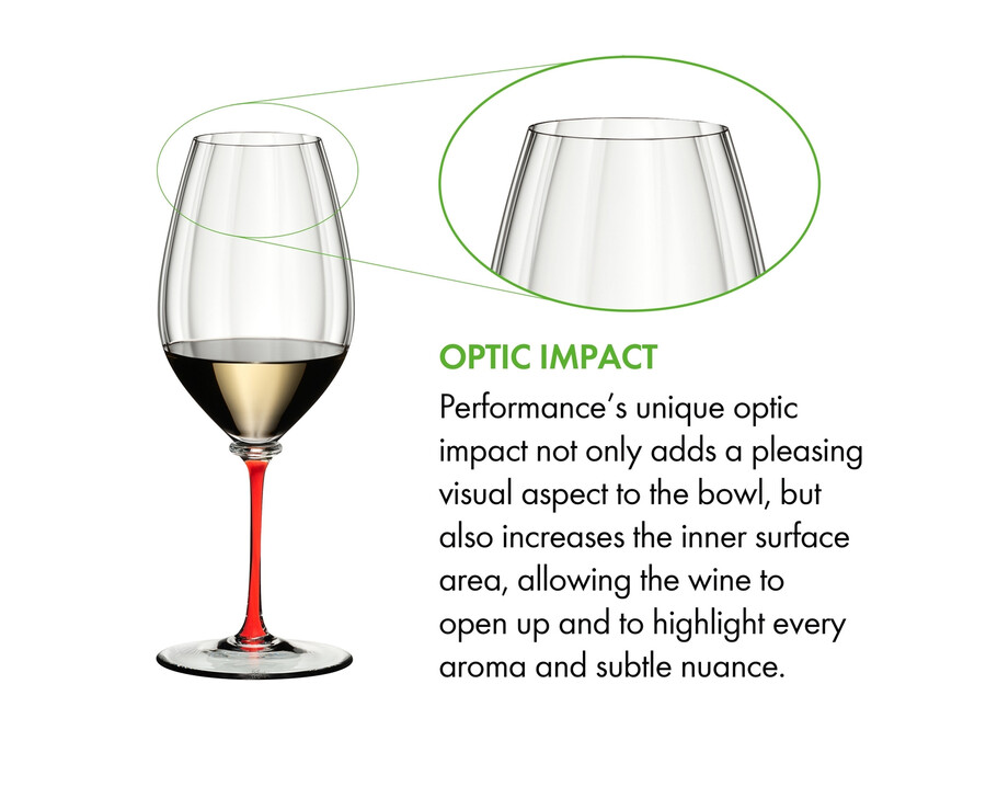 riedel fatto a mano performance riesling - rot