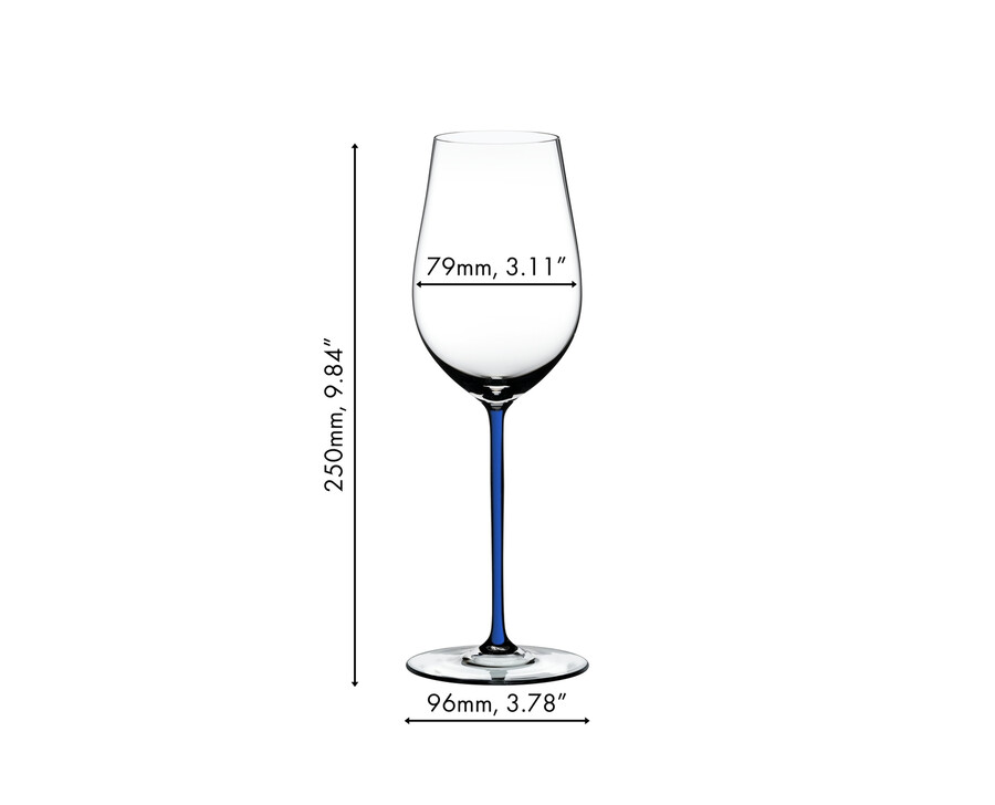 riedel fatto a mano rieslingzinfandel - dunkelblau