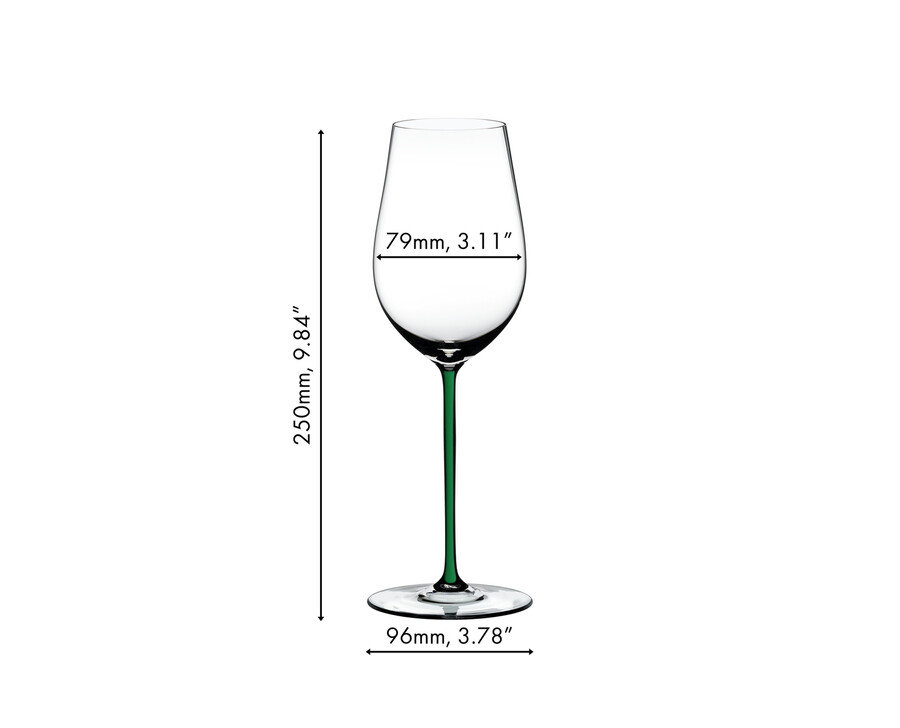 riedel fatto a mano riesling zinfandel - grün