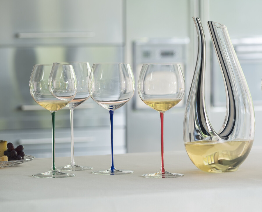 riedel fatto a mano oaked chardonnay – dunkelblau