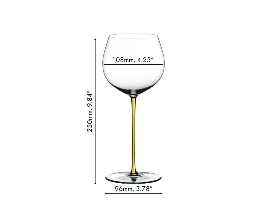riedel fatto a mano oaked chardonnay - gelb